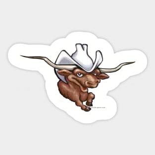 Longhorn Sticker